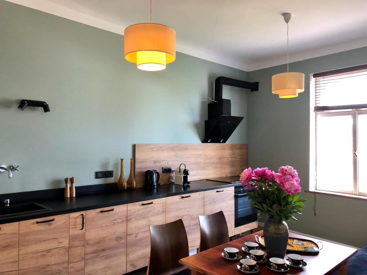 Bohemian Apartment In The Heart Of Old Ventspils City 外观 照片